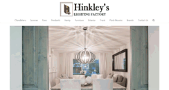 Desktop Screenshot of hinkleyslighting.com